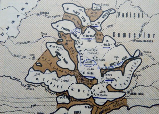 apuseni - geografia romaniei, EDP