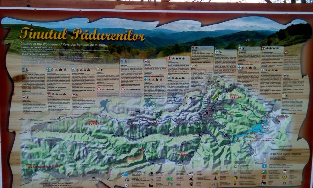 harta tinut padureni